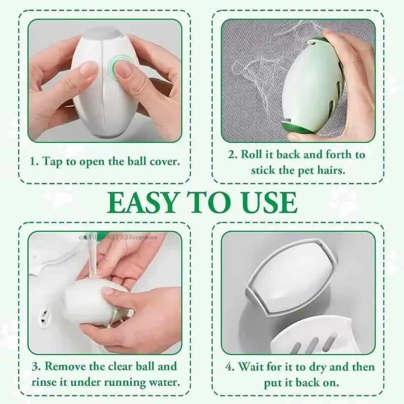 2Pcs Removes Lint from Clothes Roller Lint Reusable Lint Roller anti Hair Brush Clothes Dust Tools Cleaning Hair Plush Sticky