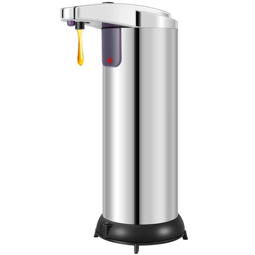 280Ml Automatic Soap Dispenser 3 Adjustable Level Touchless Hand Soap Dispenser Motion Sensor Smart Hand Sanitizer