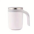304 Stainless Steel Self Stirring Magnetic Mug Portable Electric Blender Rechargeable Coffee Milk Tea Mixer for Travel Office