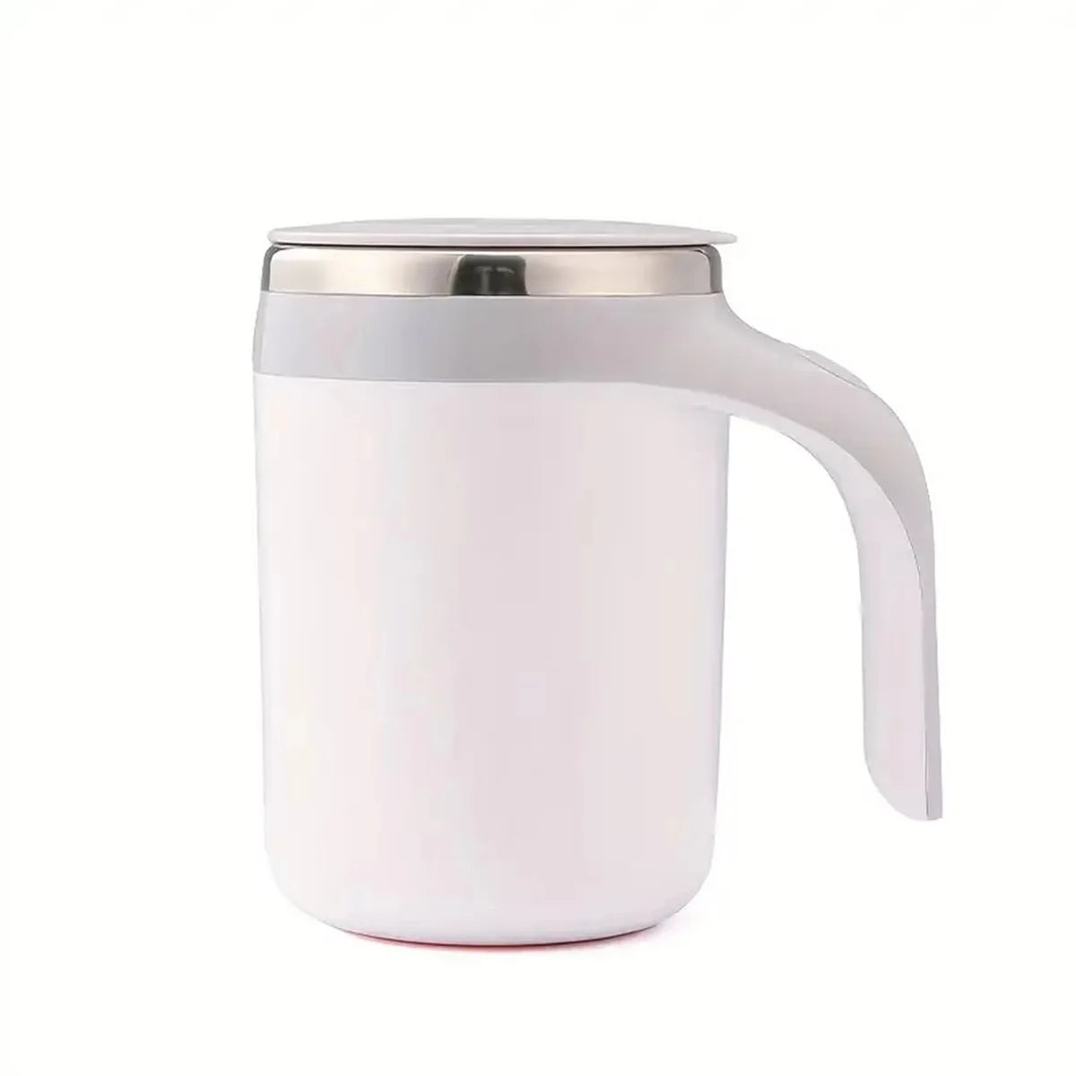 304 Stainless Steel Self Stirring Magnetic Mug Portable Electric Blender Rechargeable Coffee Milk Tea Mixer for Travel Office